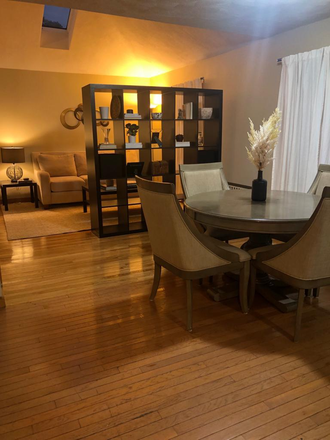 Dinning Room - One Bedroom w/Utilities Included, Near Tufts. Washer/Dryer