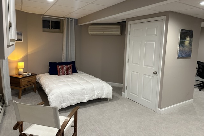 Bedroom - Fully Furnished Garden Level Studio Apartment