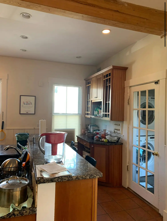 Kitchen / Laundry Room Door - Bedroom summer sublet available in a 4-bedroom home, 10-min walk to Harvard Square