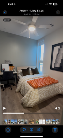 Bedroom - Oliv Auburn Apartments