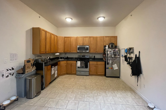 Kitchen (shared) - Apartment on 4000 block of Baring St