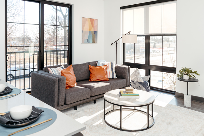 Living Room - Provenance Apartments (2 months free)