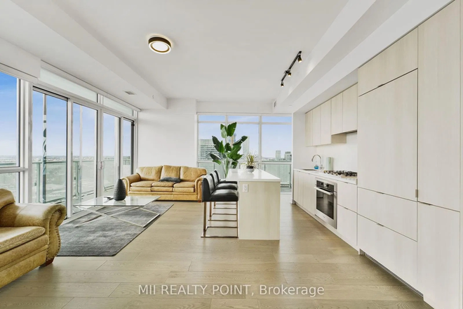 Main Living Space - 1 Luxury Furnished Master Bedroom w/ On-Suite Bathroom in Bay Street Corridor