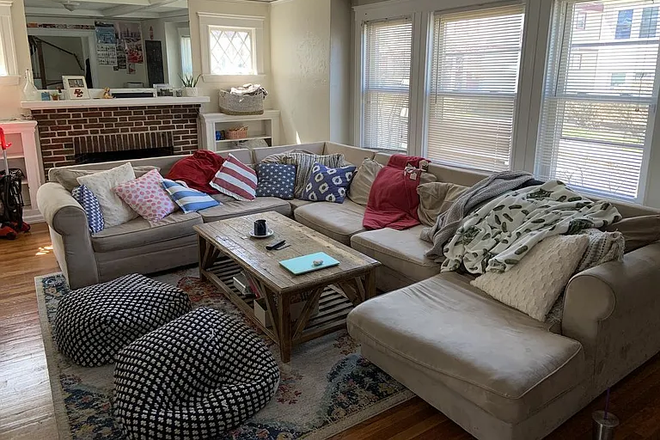 Living Room (we got a new couch this fall) - Summer Sublet Available - May to August 2026 House