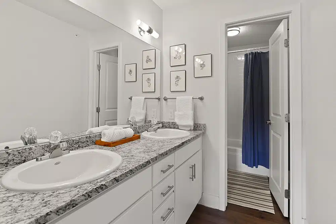 Bathroom - The Lodge Apartments