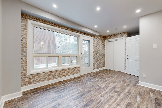 Living Room - Newly Renovated 1-bedroom unit in Morningside area - all utilities incl. Duplex