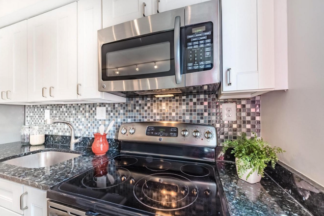 Kitchen - Bedroom in prime Rosslyn location, 2 minutes from Arlington GUTS Stop Apartments