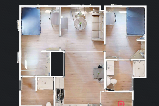 Floor Plan of the room - Fieldstone - Artisan Graduate Student Apartment