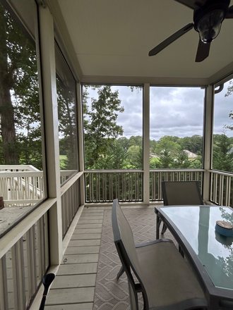 screened deck with golf course view - Private Room with Bath in a luxury East Cobb Home, 6 month+ lease, $900/month Avail 8/15 Near KSU