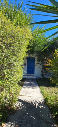 main entrance - native landscape garden - Cozy 2Br Apartment in Little Havana, close to Coral Gables