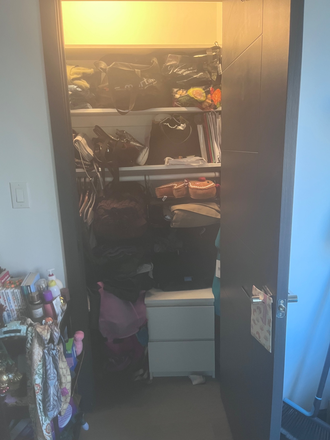 Closet - Powelton Village apartment, private bedroom and bathroom in a 3bed/3bath near campus