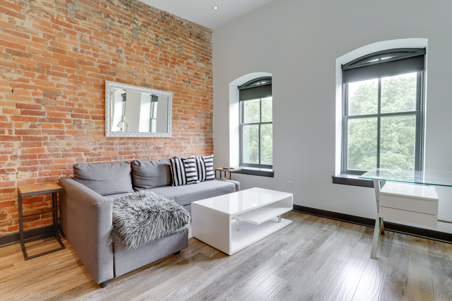 Living Room - Newly Renovated 1BD near Capitol Hill Apartments