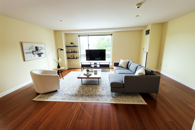 living room (virtually staged) - LOCATION!! Renovated 2 Bed / 2 Bath available 6/3/2026!!