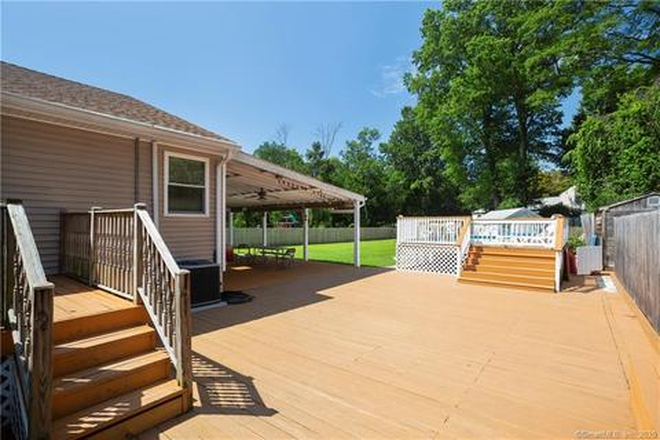 outside space shared with owners - Large Basement Apartment - everything included!