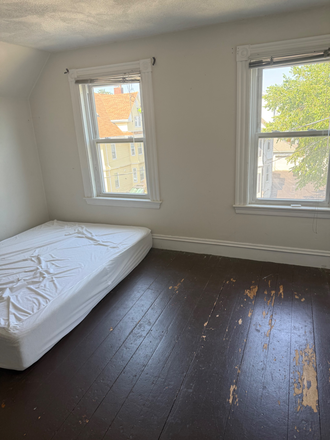 Bedroom, floors will be fixed - 19 Westminster St, Somerville, MA 02144 Apartments