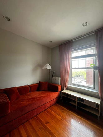 Living Room - Warm + Cozy 1BR near Central Square (summer sublet) Apartments