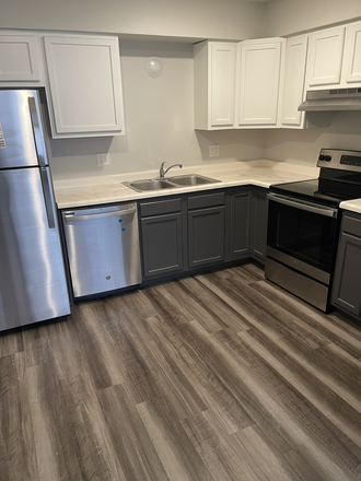 Kitchen - 2BRs Now Leasing for August 2025 Near Bus Route Apartments