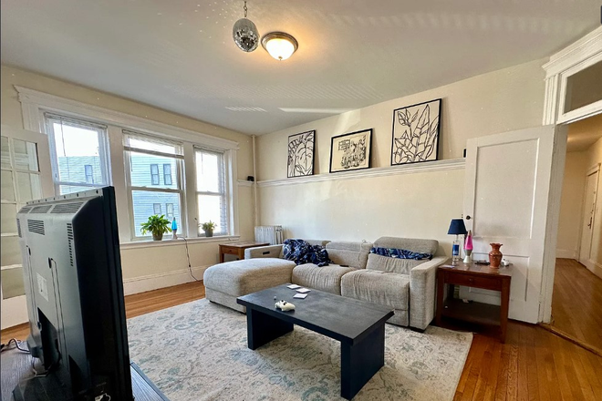 Living Room - Avail Sept 1 — Spacious 3 Bedroom Near Harvard, MIT, BU, BC (Approx. 1,400 sq ft) Apartments
