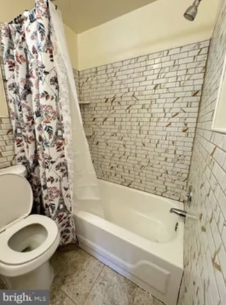 Bathroom - Beautifully Renovated Two-Bedroom Townhouse Near Temple University — $1,600/Month