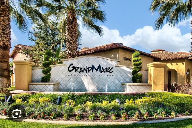 Main Entrance - Lease Takeover – GrandMarc UCR 4x4 Private Bed/Bath – $1,097 – Move in ASAP/On border of Campus Apartments