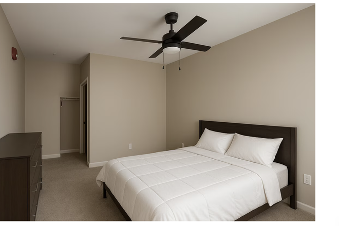 Bedroom - 4 UP Apartments