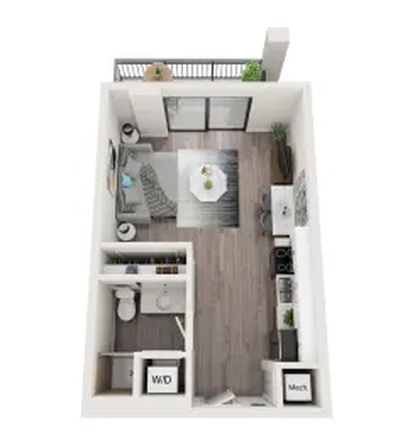 Floorplan - Alameda West apartments