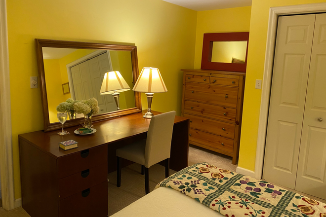 Bedroom - Long or short lease:Furnished room in shared home for female-Carver Place-Lawrenceville