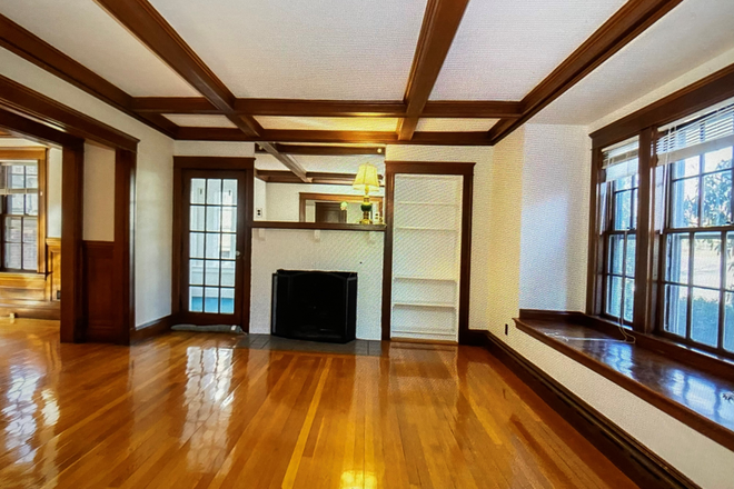 Living Room - Live next to Non-Smokers! Sunny, large, beautiful apartment, steps away from BC Main Campus