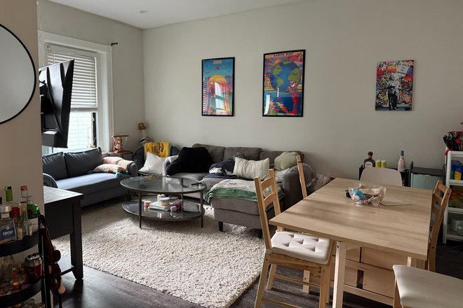 Living room comes furnished! - Renovated Apartment close to campus, Summer 1&2 sublet