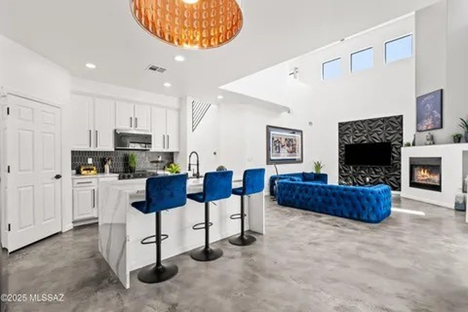 Kitchen / living room - ALL UTILITIES INCLUDED. Washer/dryer. Garage/driveway parking. Gated community.