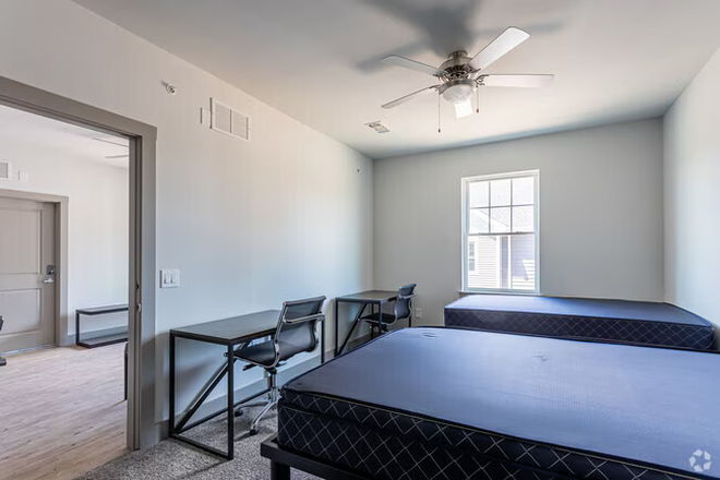 Bedroom - North 116 Flats - Shared Bedroom (Unit C2) Affordable Modern Apartment Near UMass