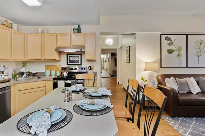 Kitchen - University Village Apartments