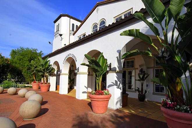 Outside Community Center Entrance - Vista Del Campo ( Summer Sublease )