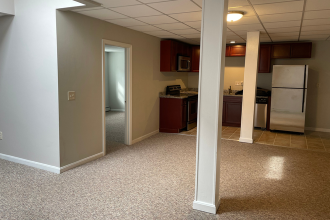 Living room and Kitchen - 147 Armistice Boulevard, Unit B, Pawtucket, 02860 Apartments