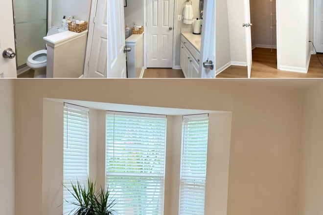 Entire suite (bedroom, closet, bathroom) - Condo in Laurel, private bedroom/bath close to BWPkwy