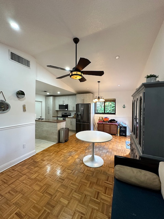 Dining room - Charming 2/2 house in lush, serene, private compound