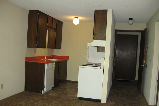 Kitchen - One Bedroom Apartment Close To U of O Campus With Under Building Parking