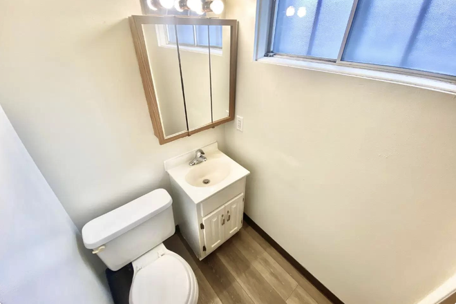 bedroom bathroom - M68 Apartments