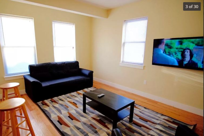 Living Room - Furnished 4 Bedroom 2 bath luxury apartment for $2500