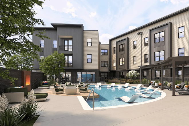 pool - Global College Station Apartments