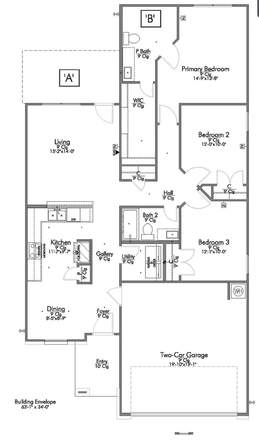 Floor Plan - Newly Built FoxWood House Close To Campus