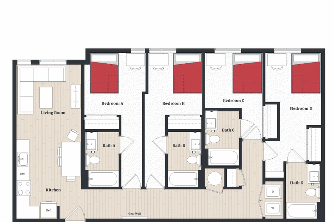 Unit Floor Plan - Tempo
