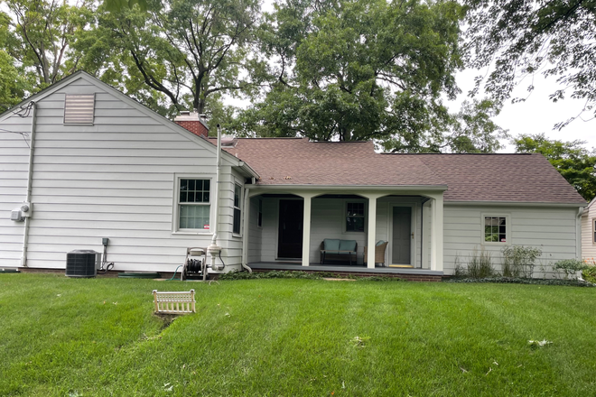 Back yard with house view - Private Furnished Room for rent House