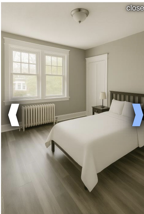 Bedroom - One bedroom on campus! Apartments