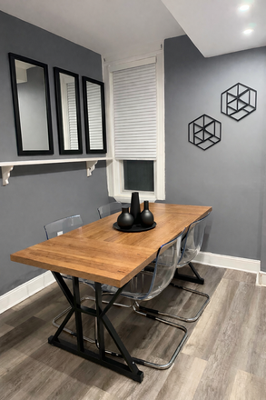 Dining room - Fully Furnished 3 bdr/1.5 Modern Baltimore Home