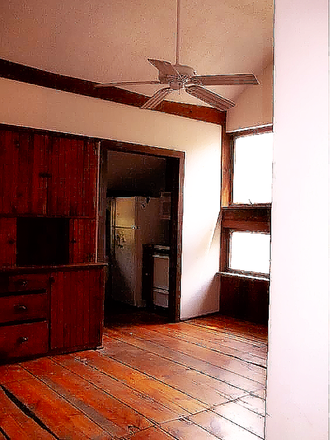 Living room (looking north) - 2-br barn loft apartment with bonus/home office room