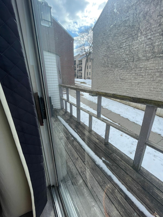 Balcony - Available Room in a 3 Bedrooms and 2 Bathrooms Apartment