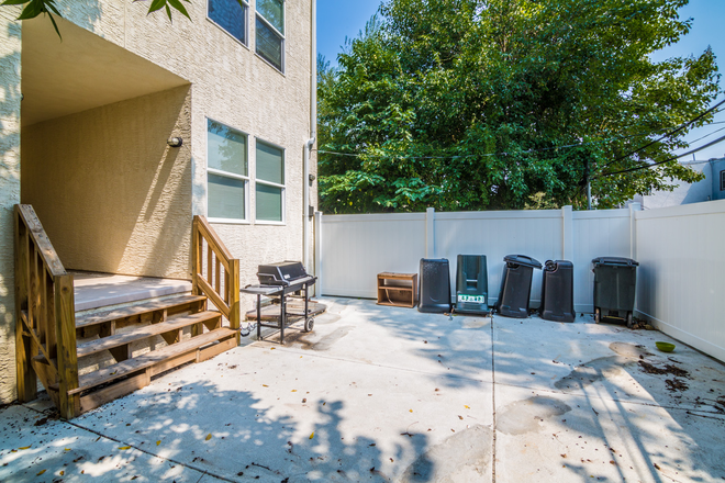 Back Patio - 3-Bedroom Apartment Available to Rent!