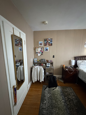 Closet and desk - Room Avaliable for Spring 2026 at 2 High Street, Somerville MA Duplex