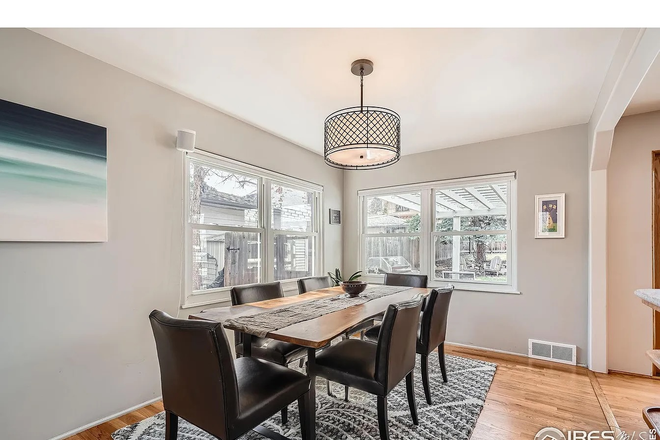 Dining area - Spacious Ranch Home with Large Yard, Next to The Hill/Chautauqua. Perfect 6 month rental!